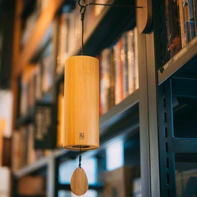 瑜伽冥想日式和弦风铃挂件金属治愈挂饰覆古卧室阳台装饰户外露营