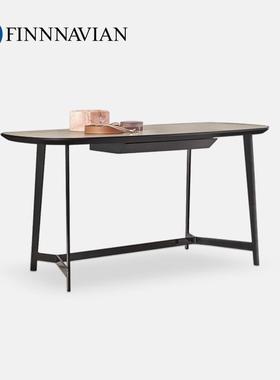 芬纳维亚ART 意式书桌轻奢现代长方形 Logan 现代简约书房办公桌