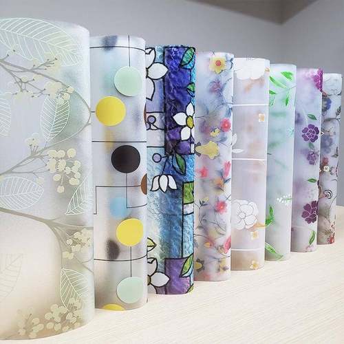 卫生间玻璃贴膜防窥防走光窗纸窗花纸窗户窗贴纸透光不透明防窥膜