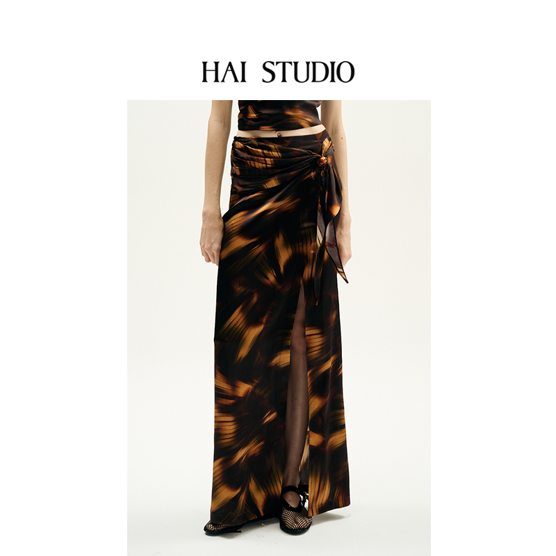 HAISTUDIO25春夏波嬉风优雅半裙