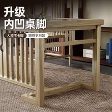 【工厂直销】实木茶桌茶台新中式小户型办公室阳台一体式泡茶桌子