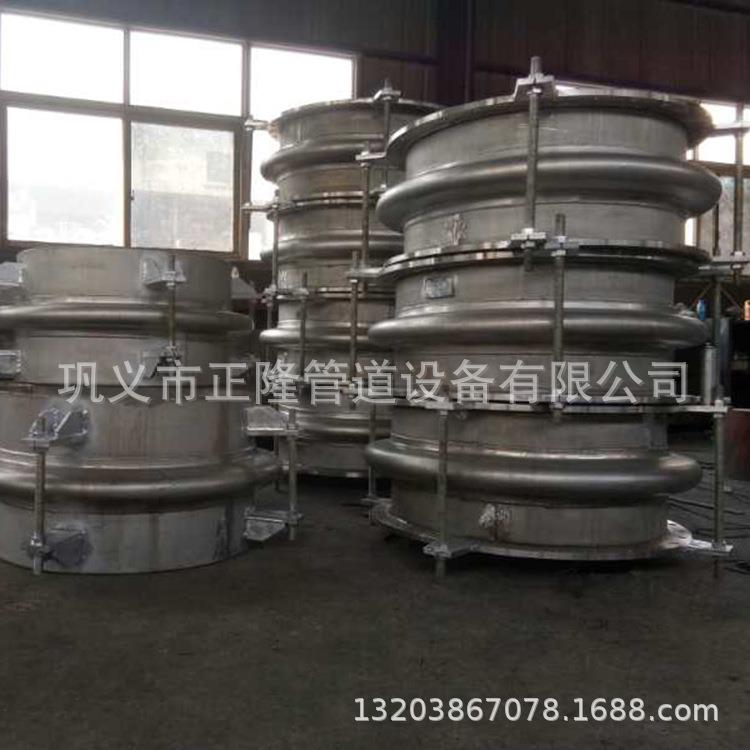 正隆电厂用DN800钢制波形伸缩节法兰大单波型316钢制伸缩节