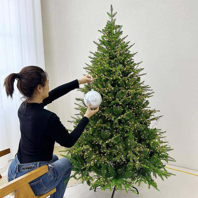 圣诞树家用仿真加密带灯2024新款发光大型摆件圣诞节儿童装饰品