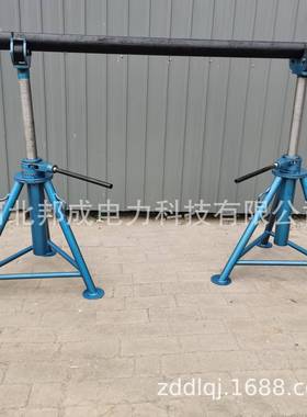 电缆放线架三脚架棘轮放线架3T5吨6t电缆敷设三角支架