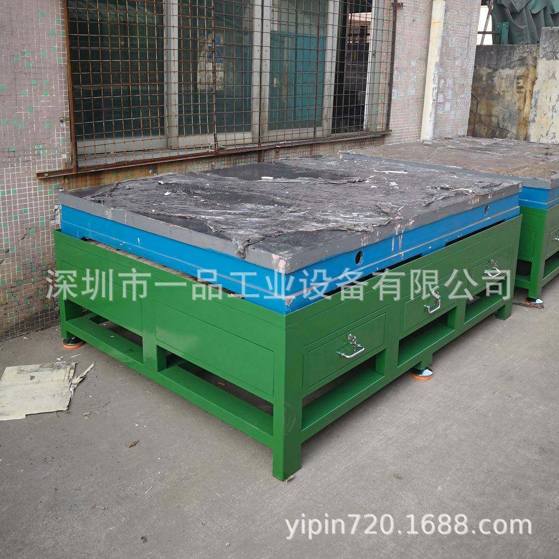 一品钳工铸铁工作台铸铁模具工作台数控机床工作台模具车间钳工桌