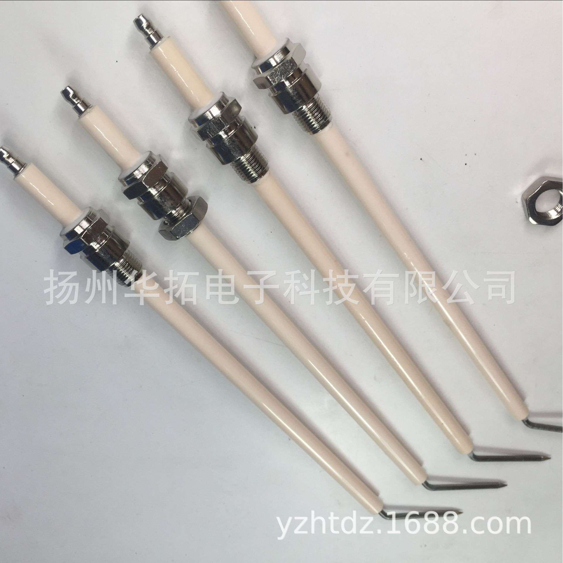 窑炉锅炉烧嘴点火电极 燃烧机点火棒，针尾磨尖折弯