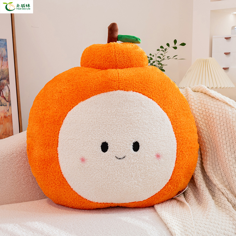 天威林大橘大利抱枕橙子玩偶