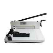 重型裁纸机切纸机858A4厚层切纸机手动4CM厚相册菜谱裁切机