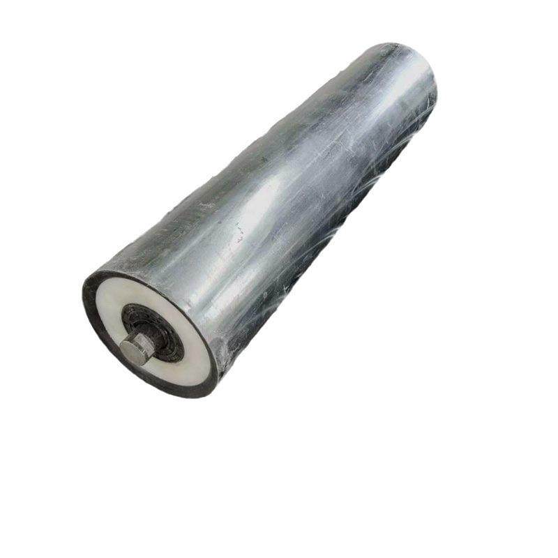 生产高分子托辊输送机配件传送带皮带包胶辊聚乙烯高分子托辊