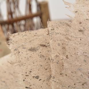 麻纸构皮纸仿古书法国画做旧纸艾灸桑皮纸艾条专用纸残纸半生熟