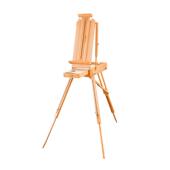 意大利榉木写生手提木质拉杆油画箱便携式 油画架木制素描画架木质