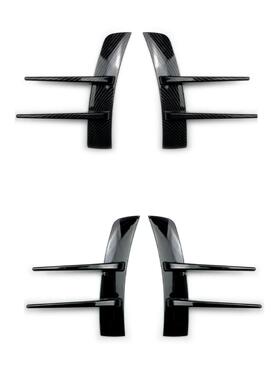 适用奔驰a级w177a180a2002202018-22款前风刀车贴外饰改装