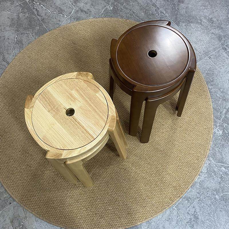 可叠放凳子北欧客厅现代简约加位凳风车凳小圆凳餐桌凳全实木高凳,住宅家具,风车凳,淘宝优惠券,粉丝福利购,淘宝优惠卷