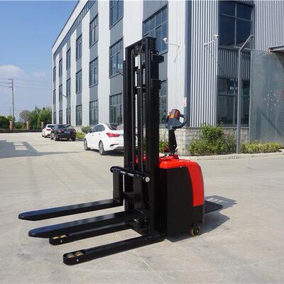 中燕1.5吨全电动堆高车液压升高车2吨电瓶叉车装卸车托盘堆高铲车