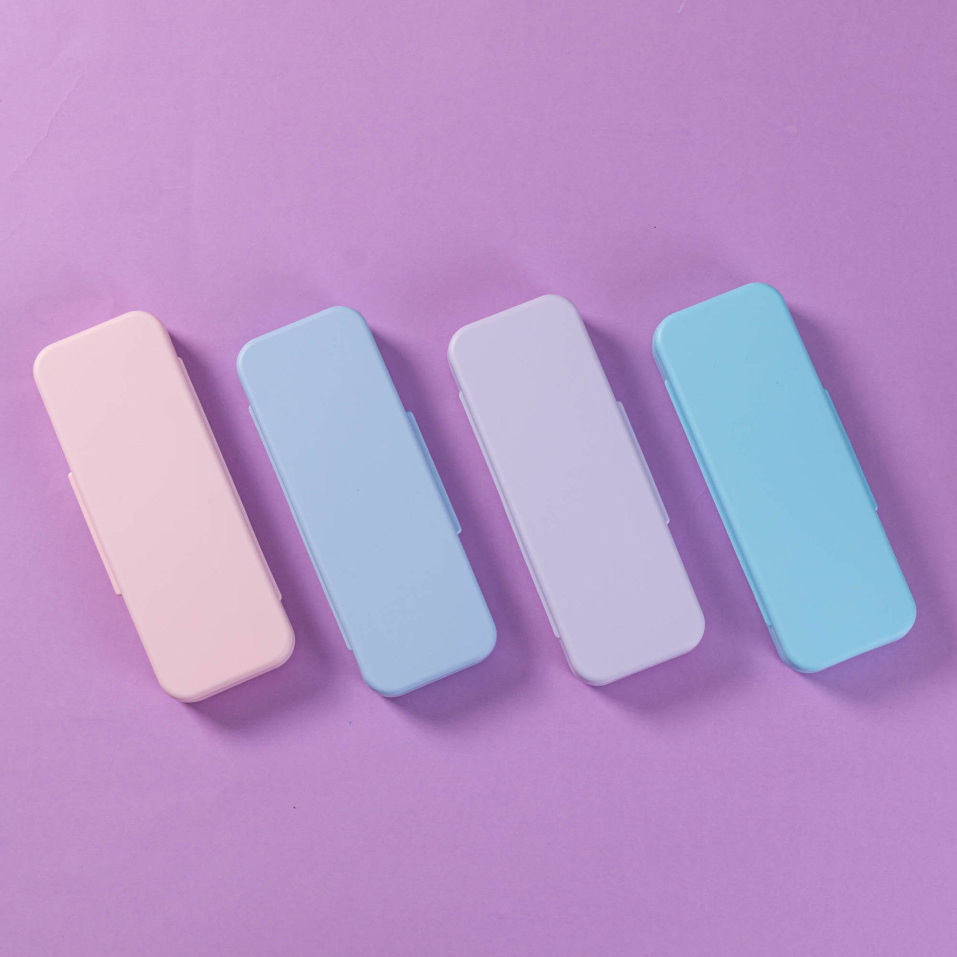 小学生空白两层铅笔盒可贴纸DIY铅笔盒纯色文具用品礼品厂家,玩具/童车/益智/积木/模型,文具盒,淘宝优惠券,粉丝福利购,淘宝优惠卷