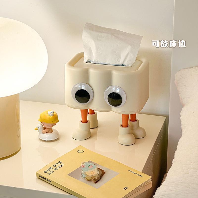 韩式桌面纸巾盒客厅可爱抽纸盒家用茶几摆件创意纸抽盒车载车内收