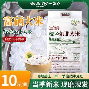 天然河水灌溉圆润饱满不回生 饮马河一品香 富硒绿色东北特产大米