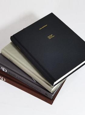 布面可翻页黑白灰米组合简约现代字母装饰真书客厅售楼处酒店摆设