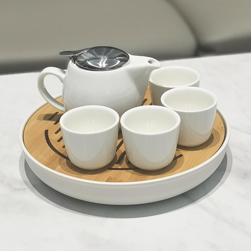 陶瓷茶壶泡茶家用茶具套装轻奢茶水壶泡茶专用大容量茶壶茶水分离