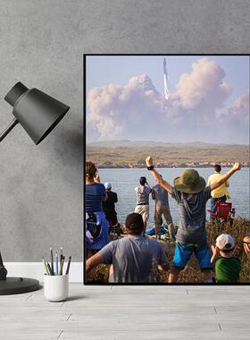 SpaceX系列创意海报-AskMusk出品-挂画/摆画/装饰画/办公室/书房