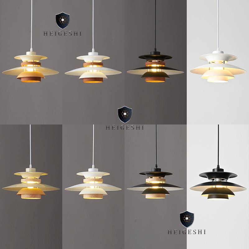 丹麦餐厅吊灯设计师款灯具北欧艺术飞碟灯PH5吊灯创意餐桌吧台灯