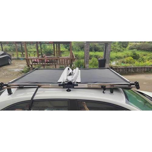 教练汽车遮阳伞驾驶学校折叠吸盘汽车车顶夏季隔热防晒汽车遮阳篷