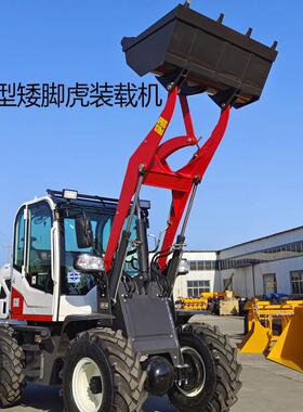 海拓制造Weel loaer920型矮虎装载机h 1000KG脚轮式514推d土车小