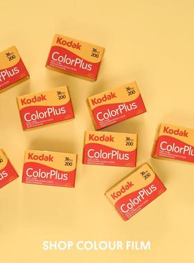 包邮柯达胶卷colorplus200易拍135彩色胶片负片菲林远期负片胶卷