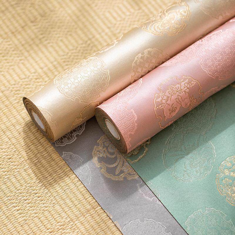 茶席新中式禅意锦缎提花织锦桌旗双面桌布干泡茶台垫布防烫隔热