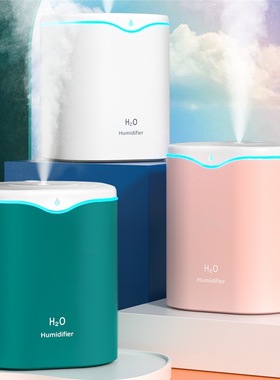 2025爆款2.2LUSB单双喷雾加湿器 创意家用桌面大容量送人