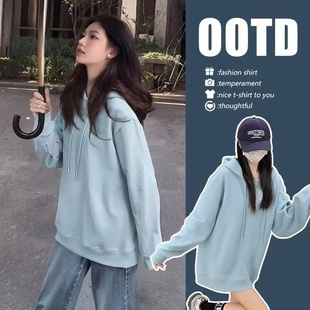 秋冬上新！S~2XL码ZWS家女款秋冬季新款加绒加厚美式早秋连帽外套