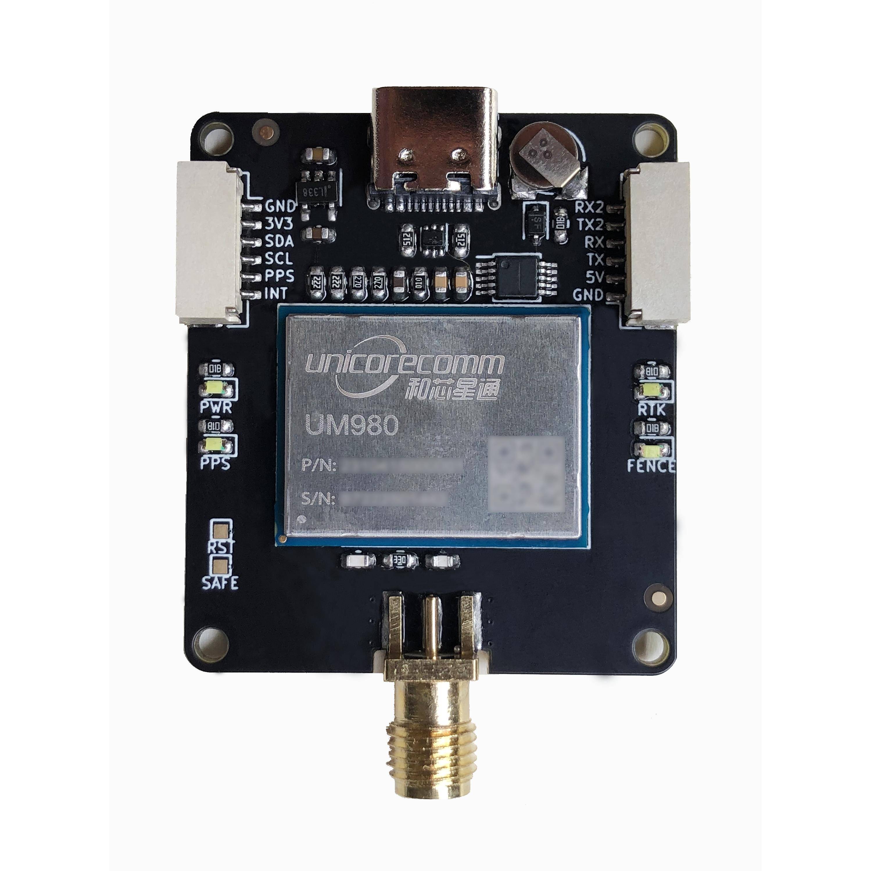 和芯星通 UM980 UM982 北斗 多频 RTK 双天线定向 4 厘米级 板卡