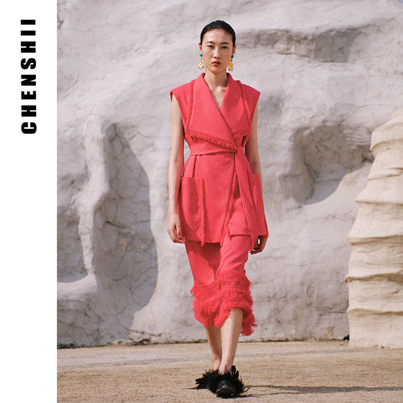 CHENSHII24秋装小众马夹
