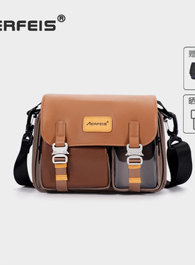 阿尔飞斯摄影包单肩斜挎包女微单反适用尼康佳能富士xs10索尼zve10数码相机包保护套男防水便携镜头收纳包