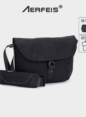 阿尔飞斯相机包适用富士xt5佳能200d二代单肩帆布包便携摄影包轻便斜挎包包女男单反收纳包微单ccd数码相机袋