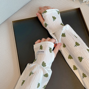 2023新款 夏 ins风护手臂高颜值防晒袖 套女宽松网红遮阳冰袖