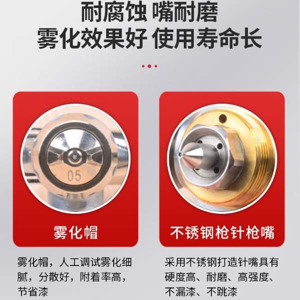 berel喷枪R2R(圆嘴)0.5  R2F(方嘴)0.3 0.5 0.8(塑料壶带过滤网）
