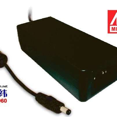明纬电源适配器 GST60A07-P1J 45W 7.5V6A 企业级 3插 能效VI级