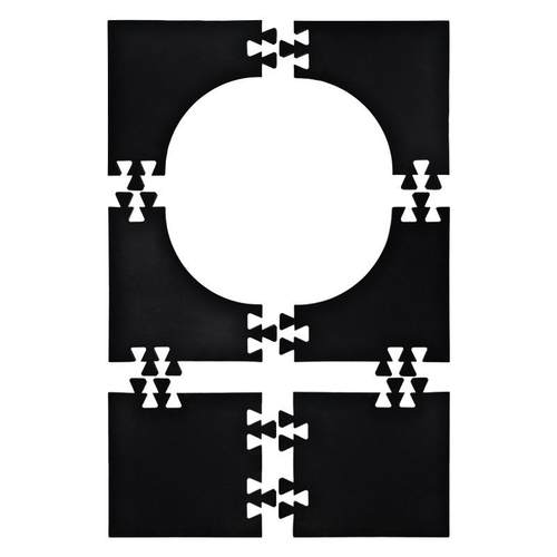 可拼接长方形大尺寸飞镖保护圈保护墙壁飞镖盘保护盘加长飞镖墙保