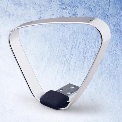 优质铝合金压铸办公转椅扶手 表面抛光处理 三角扶手 配角码