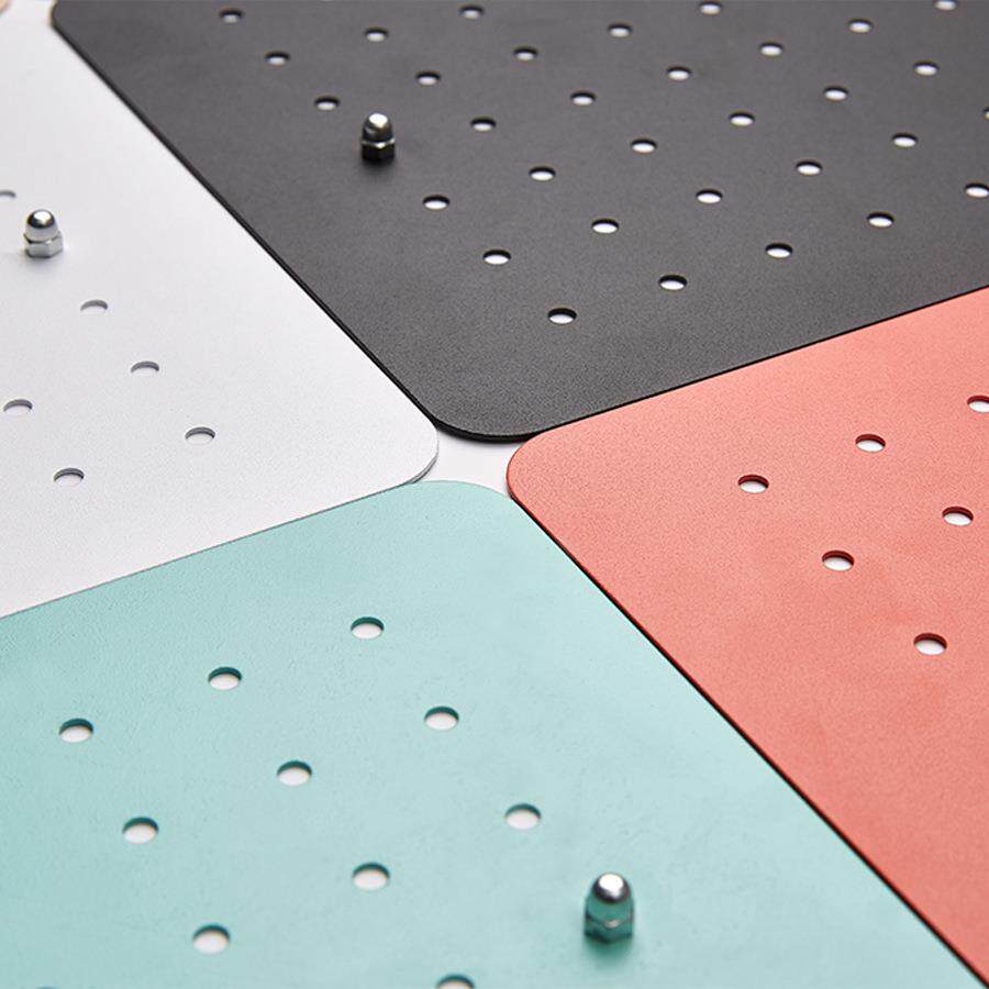 洞洞板组合套装壁挂收纳架墙上实木收纳挂板木质洞洞板置物架