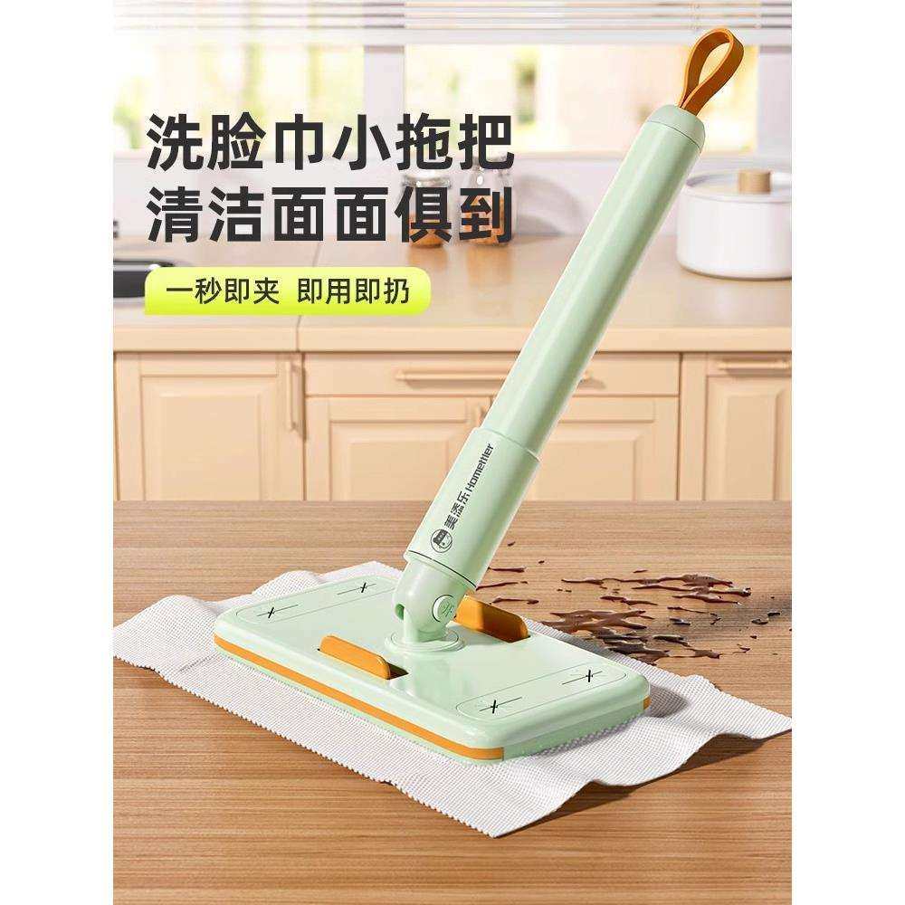 洗脸巾迷你小拖把懒人拖把自动夹布多功能家用2024新款抹布,农机/农具/农膜,其它农用工具,淘宝优惠券,粉丝福利购,淘宝优惠卷