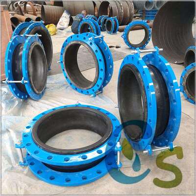 管道连接处用防拉脱橡胶软接头 KXT型限位橡胶伸缩节