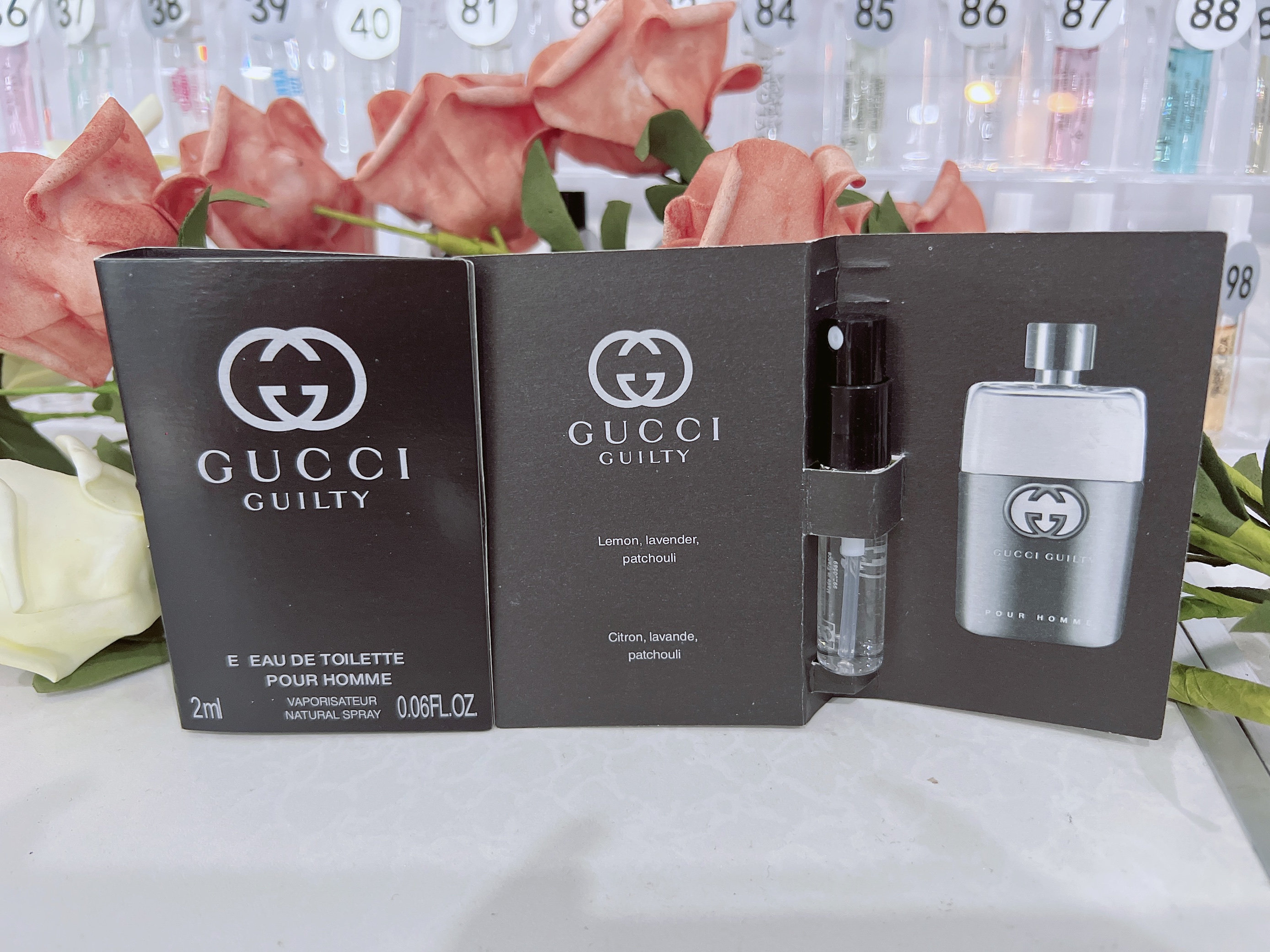 品牌专柜正品小样分装系列粉繁花抑菌卡