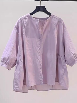 特大码300斤短袖衬衫男女夏季