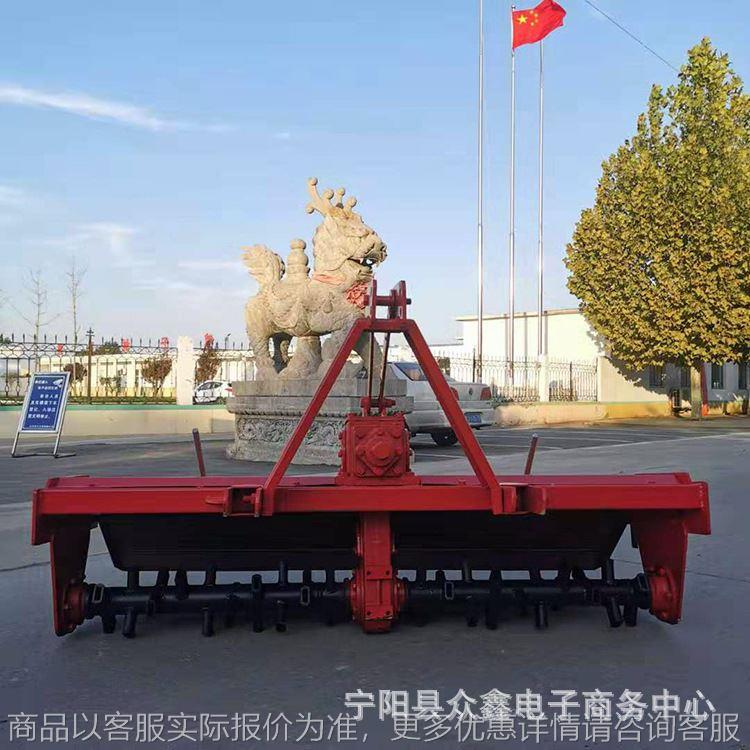 宁夏家用单杠小马力配套旋耕机后输出轴带动打地机深松机