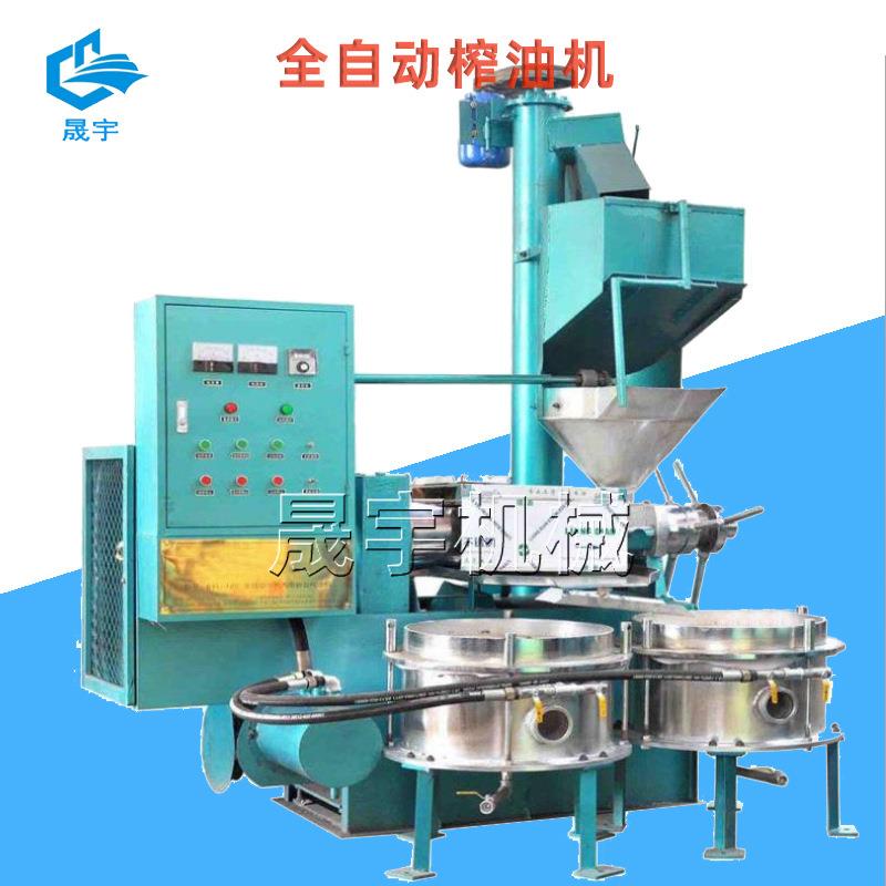 冷热两用榨油机花生菜籽葵花籽螺旋榨油机双筒滤油不锈钢榨油机