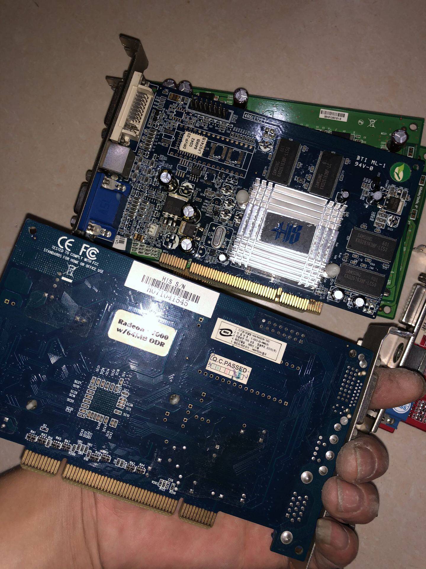 中天FX52008400GSradeon7000ATI9200PCI工控机显卡