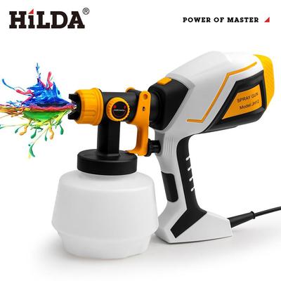 希尔达HILDA热销白色喷枪新款喷枪电动喷漆枪高压消毒款喷枪