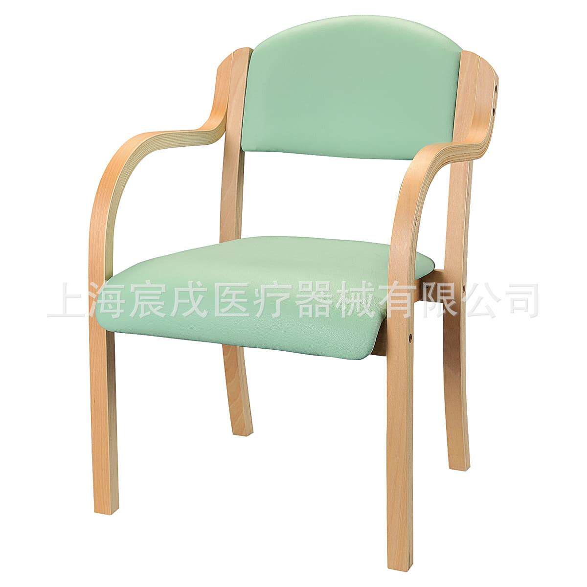 适老化椅厂销多功能老人椅靠背扶手椅软包餐椅可收叠活动养老椅